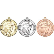 Golf Tri Star Medal - 50mm by Legacy Outfitters