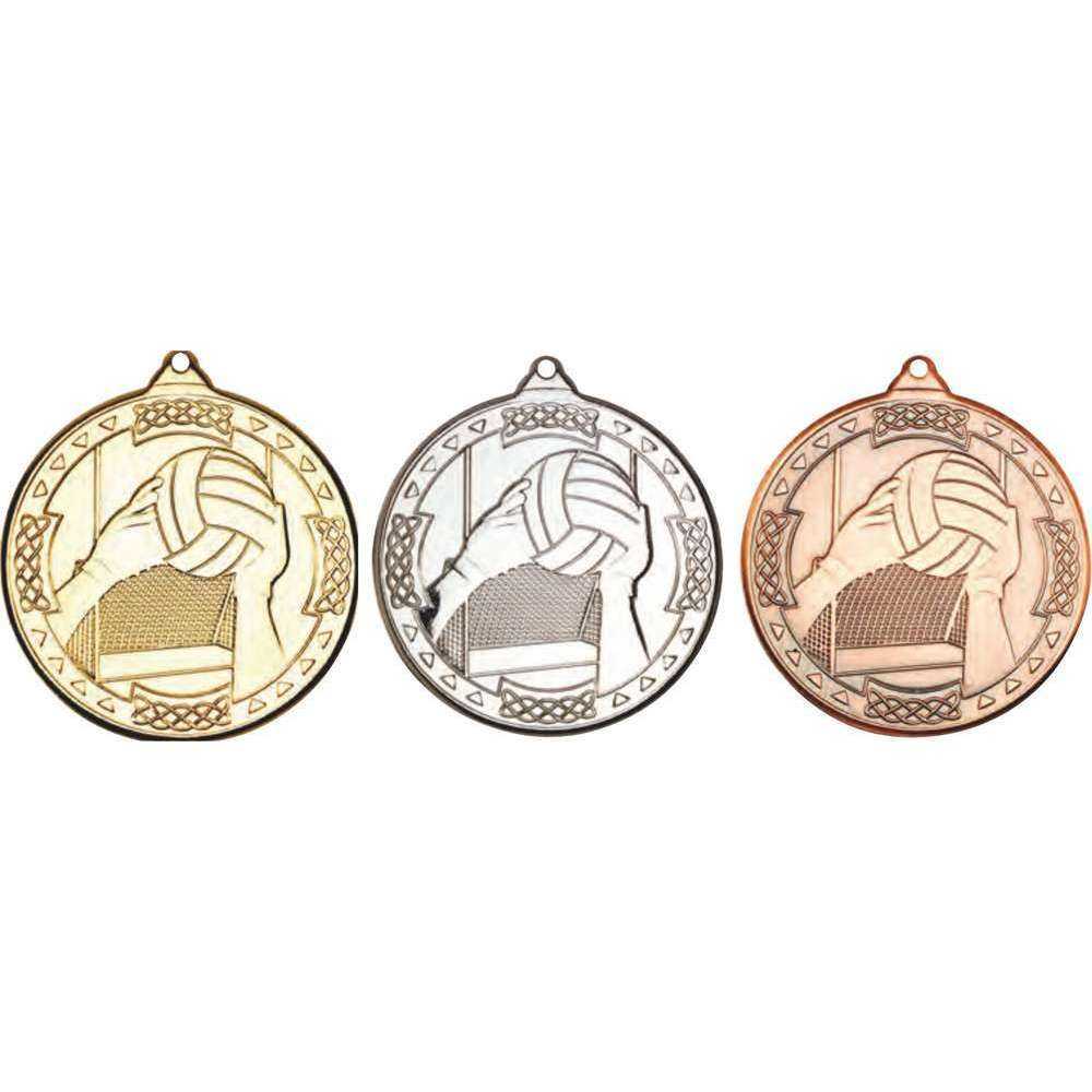 Gaelic Football Celtic Medal - 50mm by Legacy Outfitters