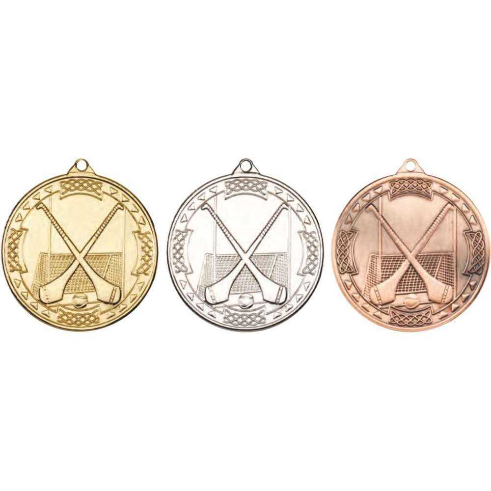 Hurling Celtic Medal - 50mm by Legacy Outfitters
