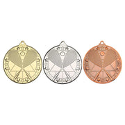 Squash Tri Star Medal - 50mm by Legacy Outfitters