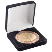 DELUXE BLACK MEDAL BOX (50/60/70mm RECESS) -   3.5in