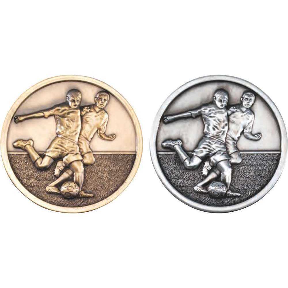 Football Players Medallion - 70mm by Legacy Outfitters