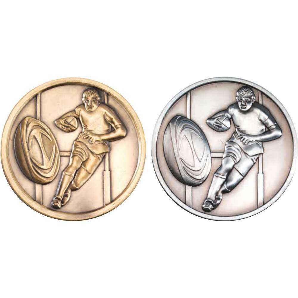 Rugby Medallion - 70mm by Legacy Outfitters