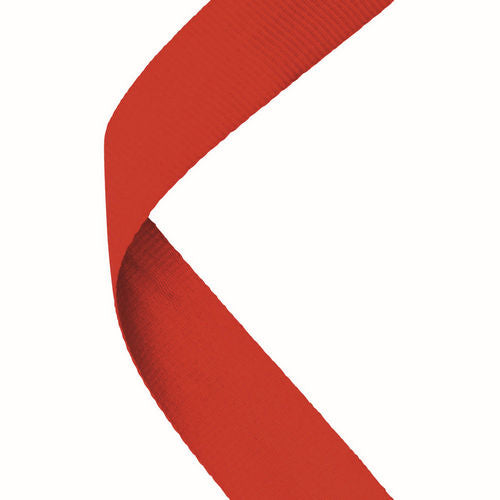 MEDAL RIBBON RED - 30 X 0.875in