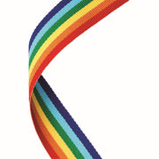 MEDAL RIBBON RAINBOW - 30 X 0.875in