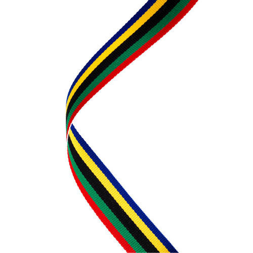 MEDAL RIBBON OLYMPIC - 30 x 0.875in