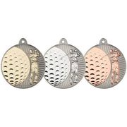 Golf Two Colour Medal - 50mm by Legacy Outfitters