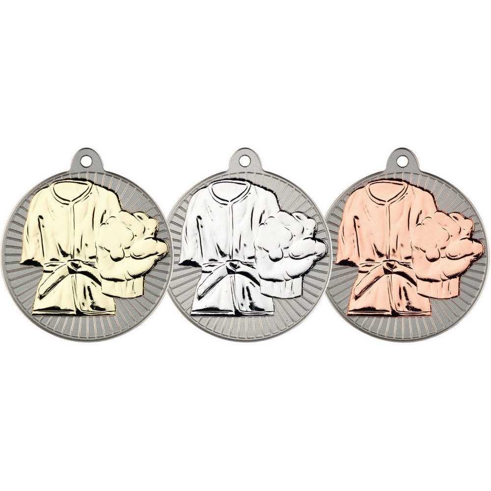 Martial Arts Two Colour Medal - 50mm by Legacy Outfitters