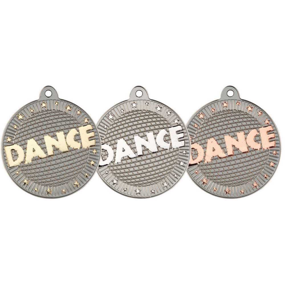 Dance Two Colour Medal - 50mm by Legacy Outfitters