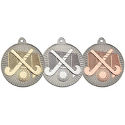Hockey Two Colour Medal - 50mm by Legacy Outfitters