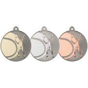 Tennis Two Colour Medal - 50mm by Legacy Outfitters