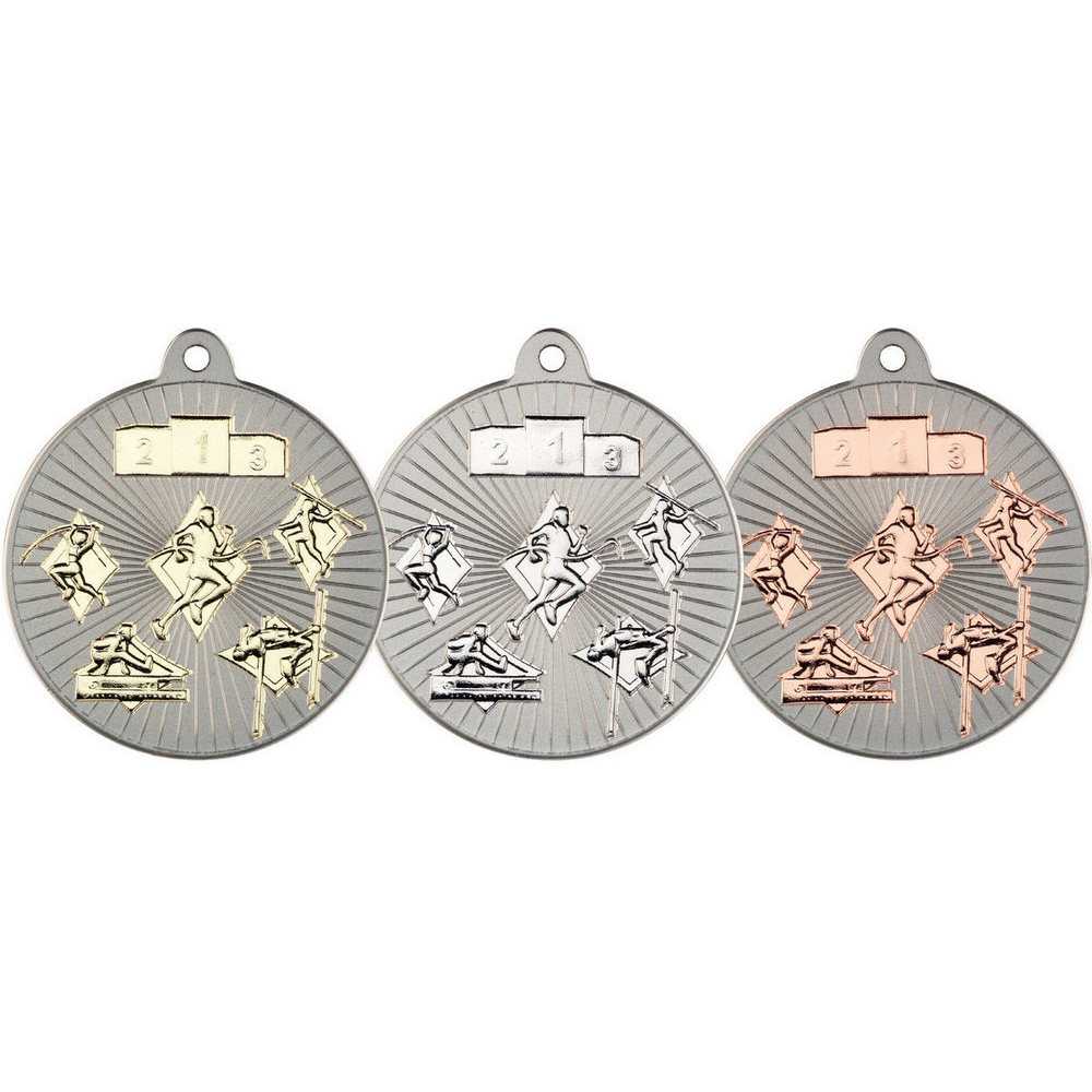 Multi Athletics Two Colour Medal - 50mm by Legacy Outfitters