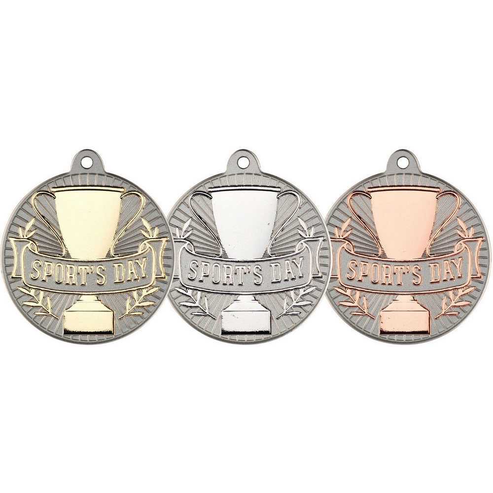 Sports Day Two Colour Medal - 50mm by Legacy Outfitters