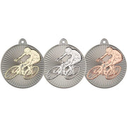 Cycling Two Colour Medal - 50mm by Legacy Outfitters
