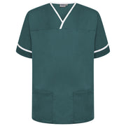 Contrast Trim Smart Scrub Top