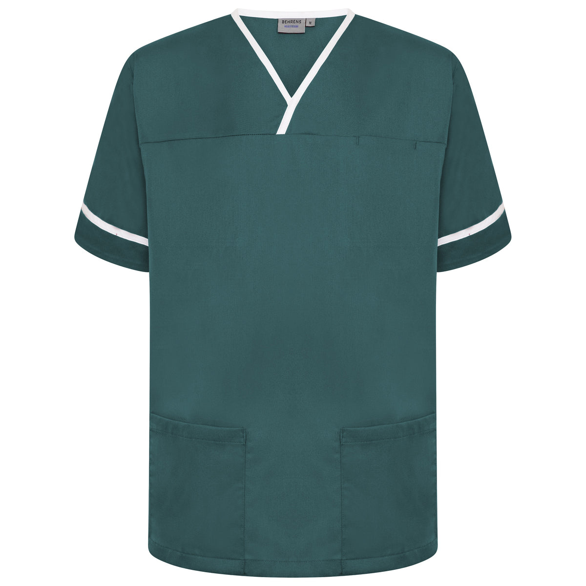 Contrast Trim Smart Scrub Top