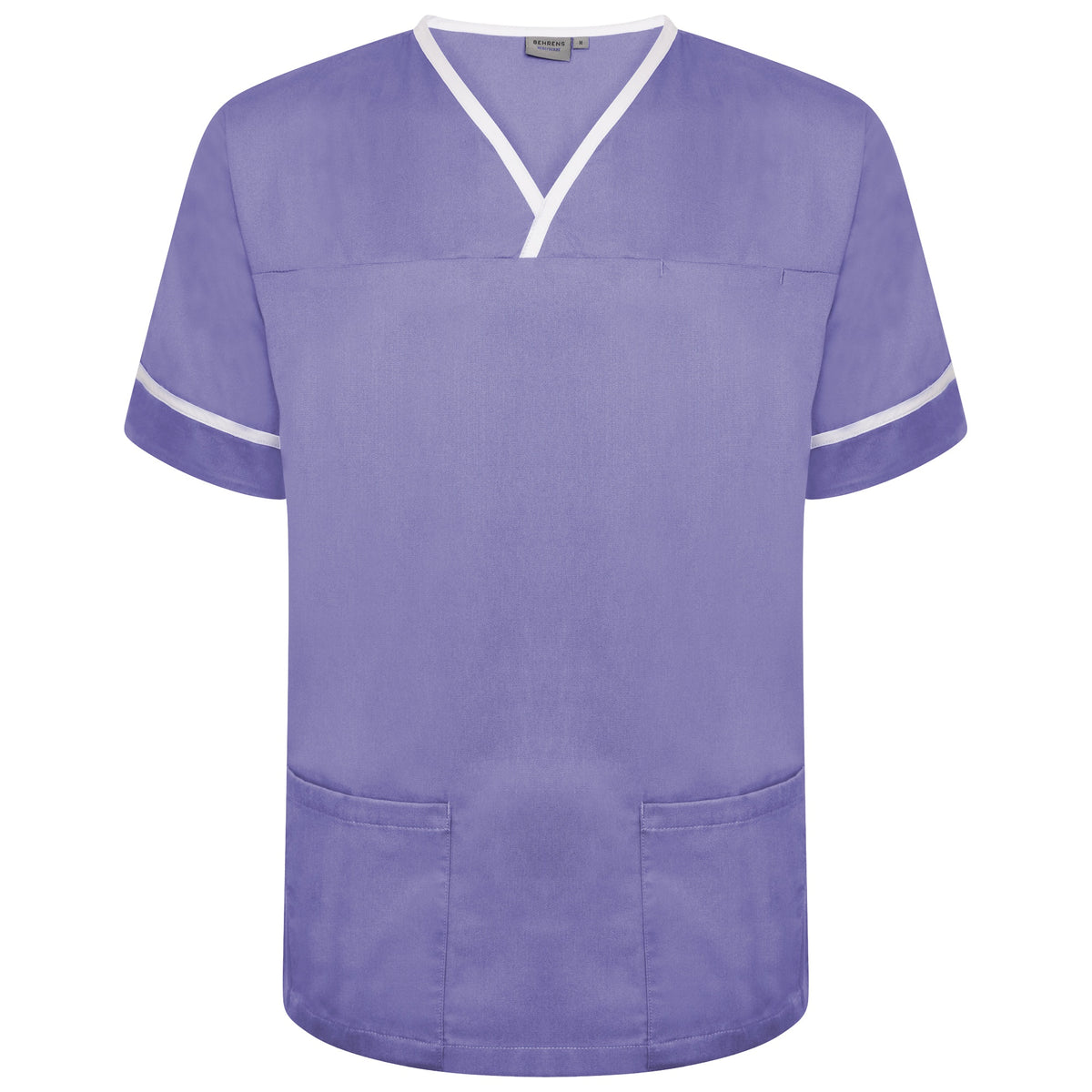 Contrast Trim Smart Scrub Top