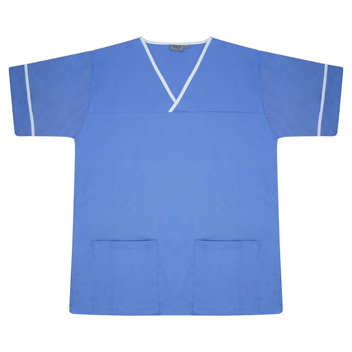 Contrast Trim Smart Scrub Top