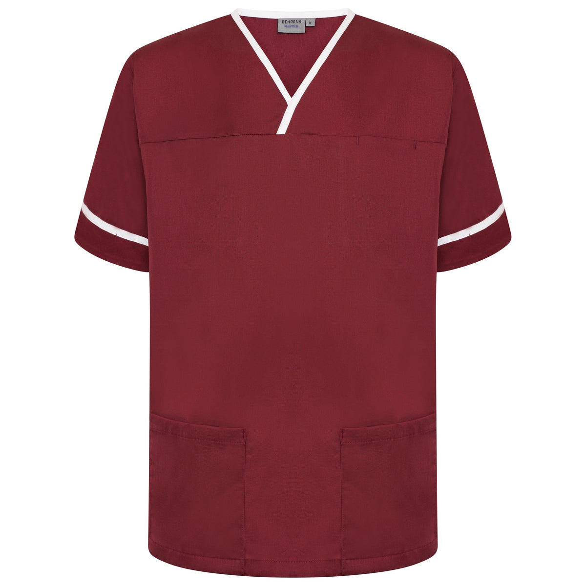 Contrast Trim Smart Scrub Top