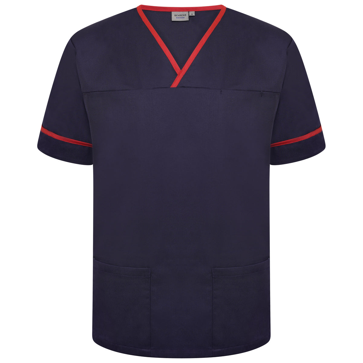 Contrast Trim Smart Scrub Top