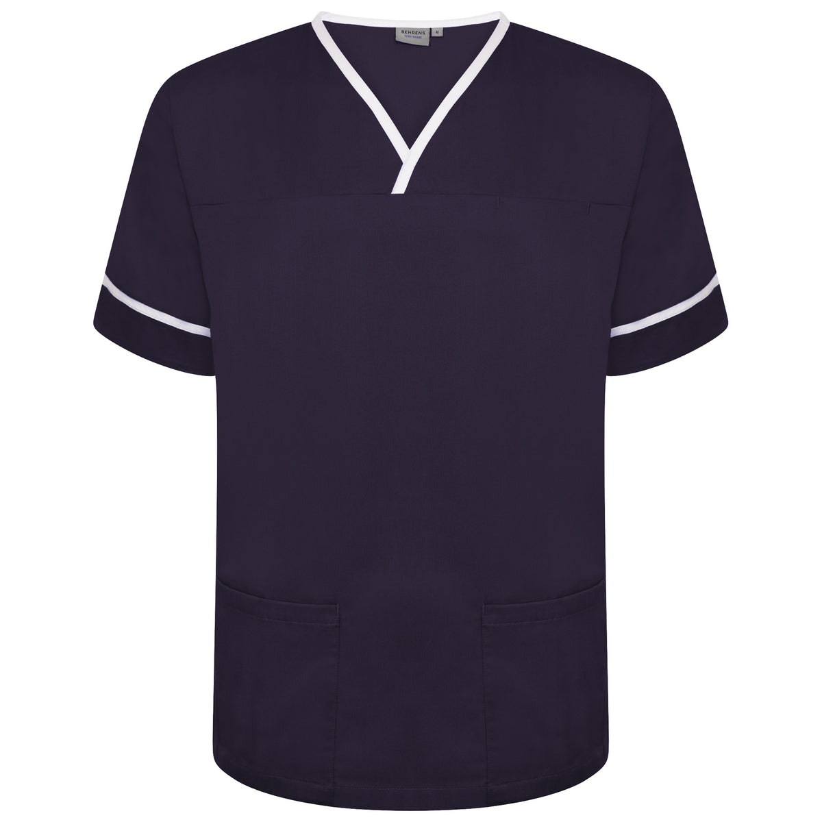 Contrast Trim Smart Scrub Top