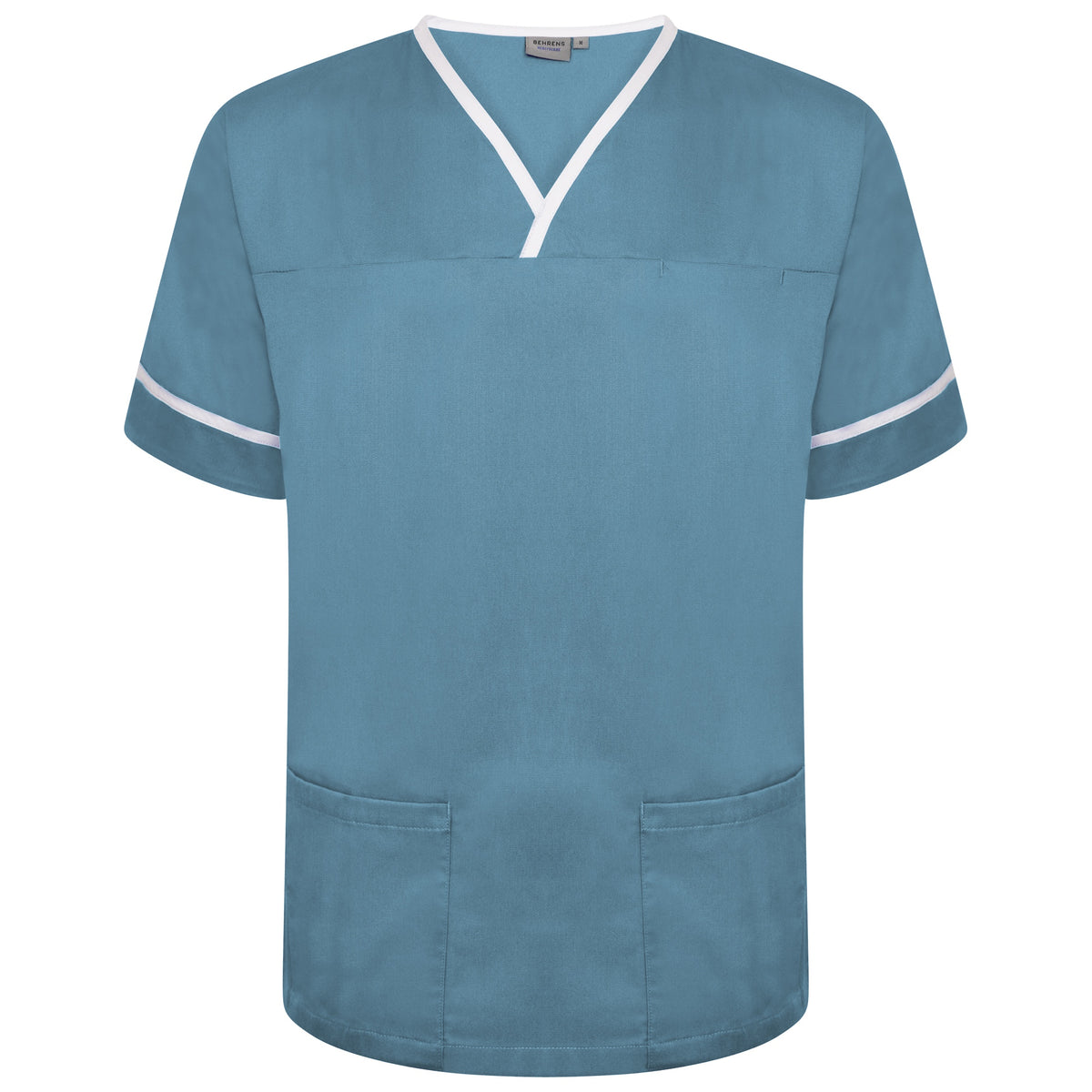 Contrast Trim Smart Scrub Top