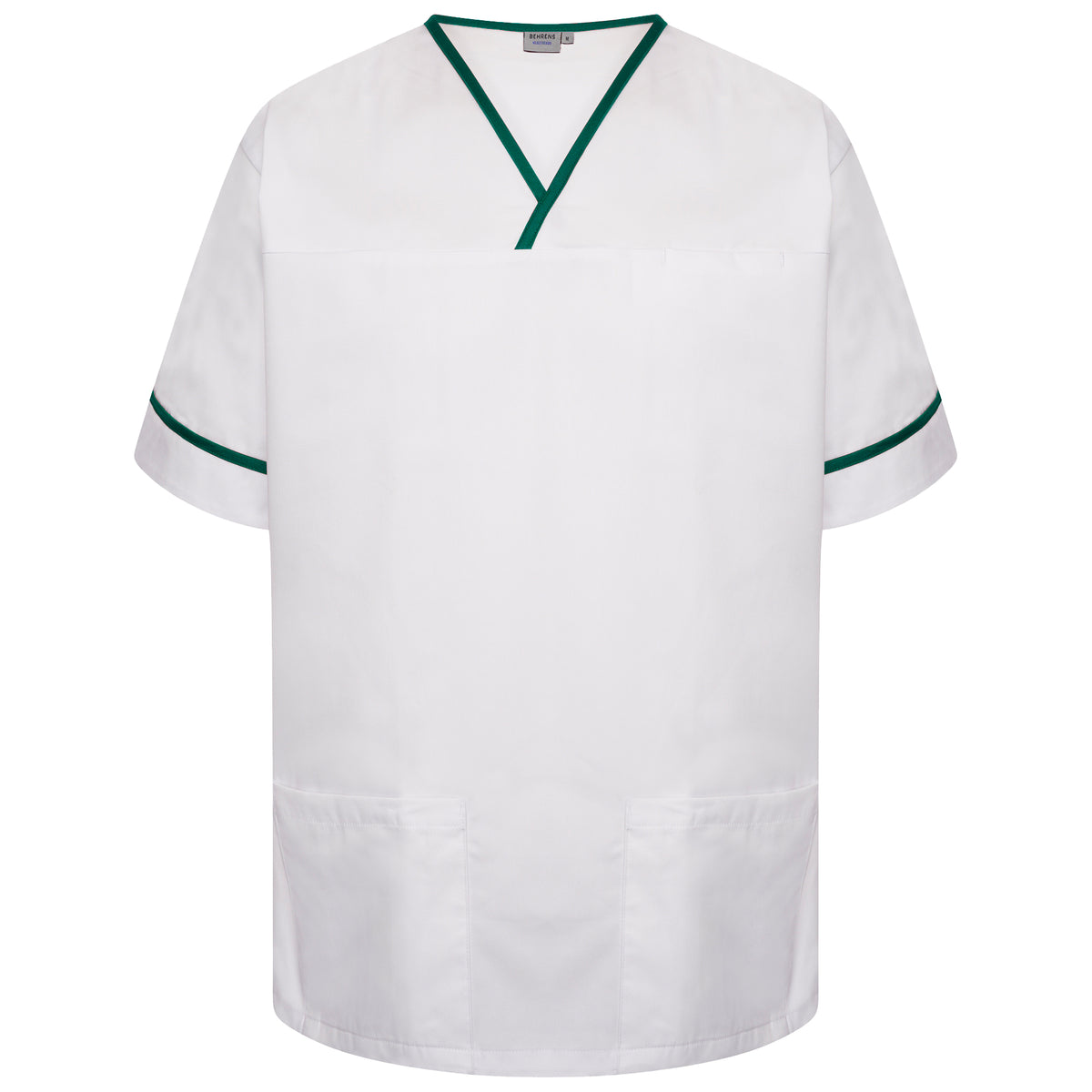 Contrast Trim Smart Scrub Top