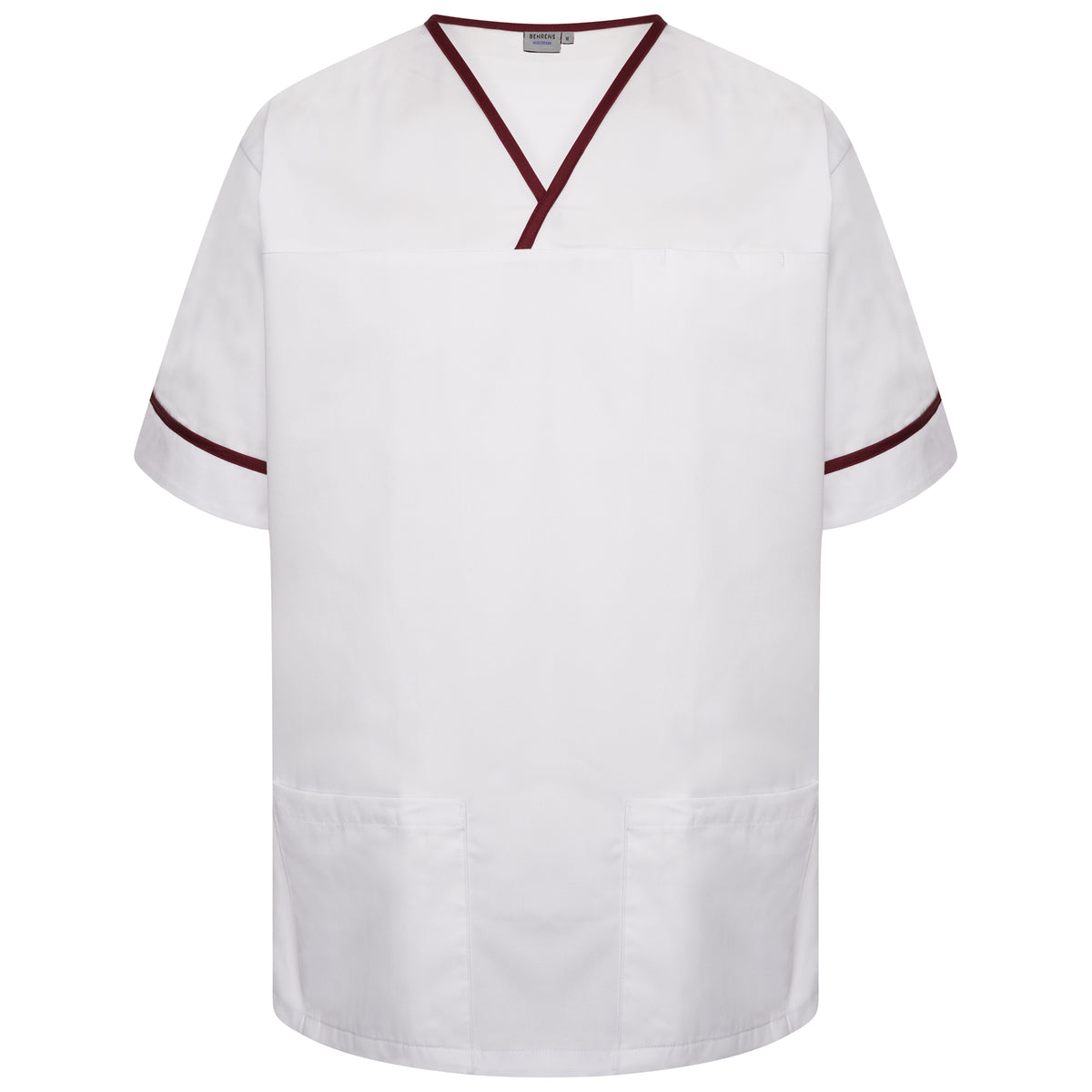 Contrast Trim Smart Scrub Top