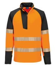 PW3 Hi-vis 1/4-zip sweatshirt (T172)