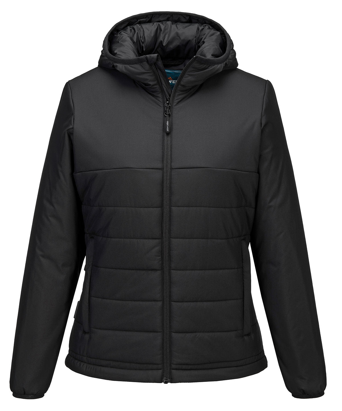 Women's professional hooded insulated baffle jacket (S613)