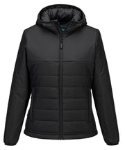 Women's professional hooded insulated baffle jacket (S613)