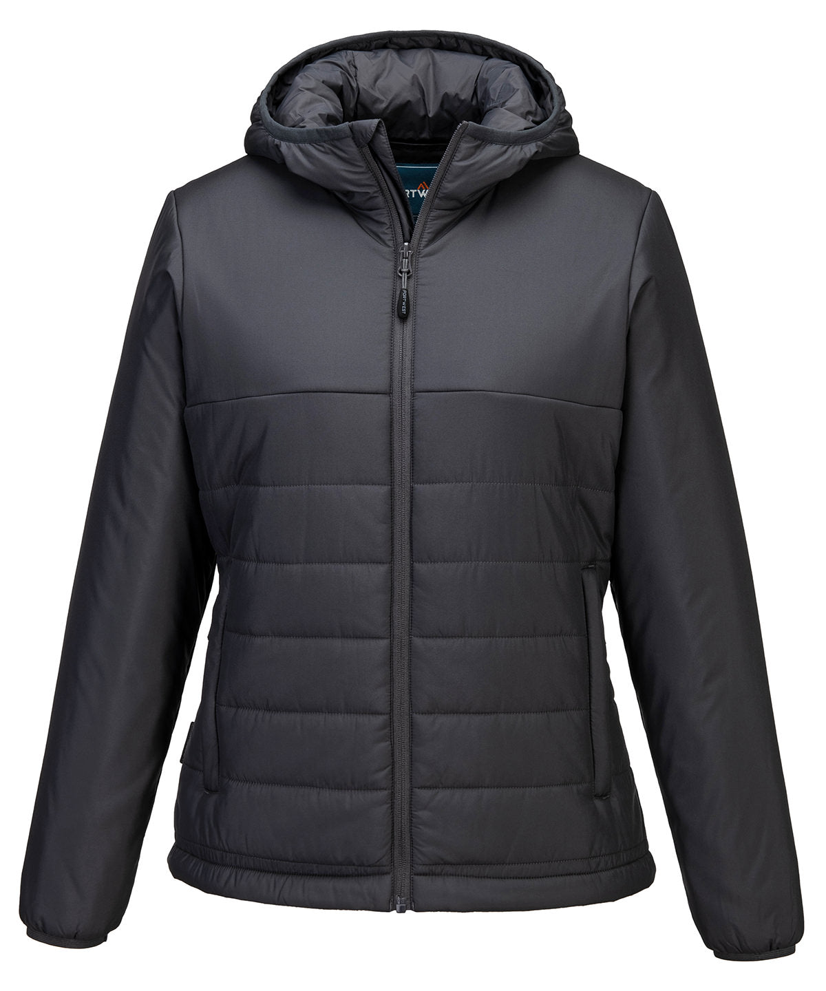 Women's professional hooded insulated baffle jacket (S613)