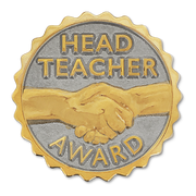 Head Teacher Award Badge by School Badges UK