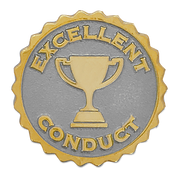 Excellent Conduct Badge by School Badges UK