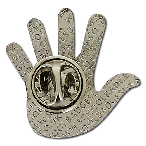 High Five Hand Badge by School Badges UK