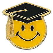 Smiley Scholar Badge by School Badges UK