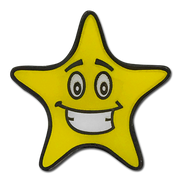 Smiley Star Badge by School Badges UK