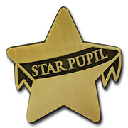 Star Pupil Badge by School Badges UK