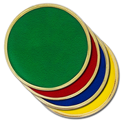 'Plain' Round Badge by School Badges UK