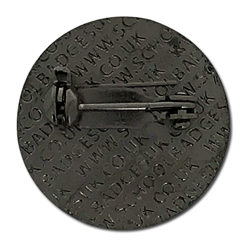 Round Star Metal Badge by School Badges UK