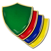 'Plain' Shield Badge by School Badges UK