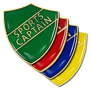 Sports Captain Shield Badge by School Badges UK
