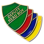 Deputy Head Boy Shield Badge by School Badges UK