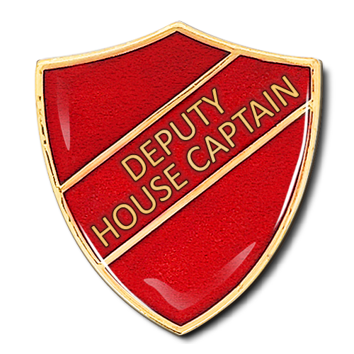 Deputy House Captain Shield Badge by School Badges UK