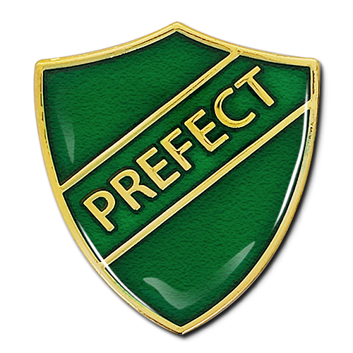 Prefect Shield Badge by School Badges UK