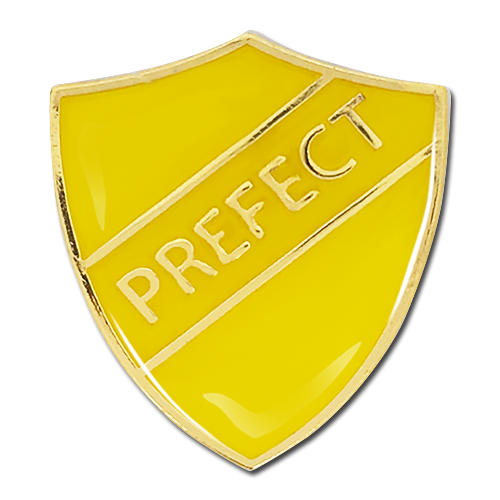 Prefect Shield Badge by School Badges UK
