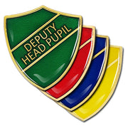 Deputy Head Pupil Shield Badge by School Badges UK