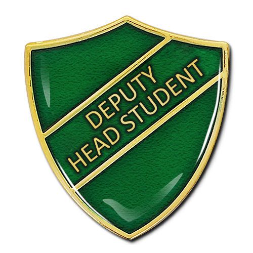 Deputy Head Student Shield Badge by School Badges UK