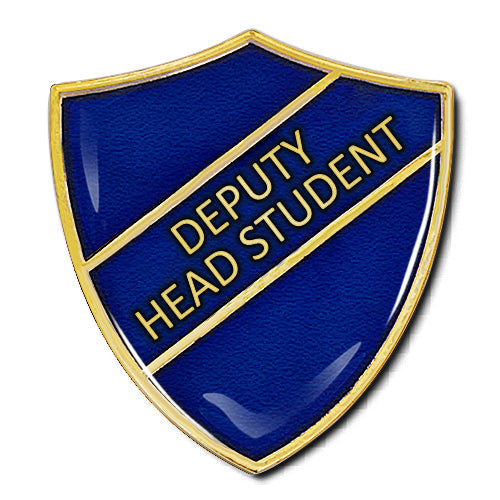 Deputy Head Student Shield Badge by School Badges UK