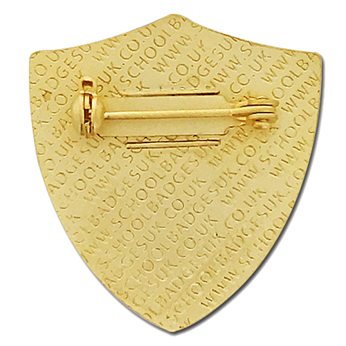 Student Governor Metal Shield Badge by School Badges UK